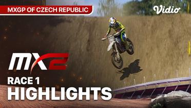 MX2 Race 1 - 2024 MXGP Of Czech Republic - Highlights | MXGP 2024