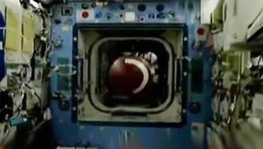 VIDEO: Astronot NASA Lempar Bola Sejauh 516 Ribu Meter