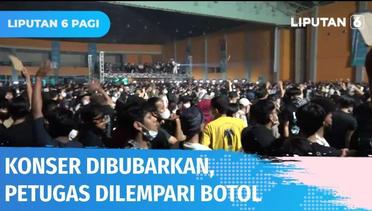 Konser Musik di Makassar Dibubarkan Paksa, Penonton Protes dan Lempari Botol | Liputan 6