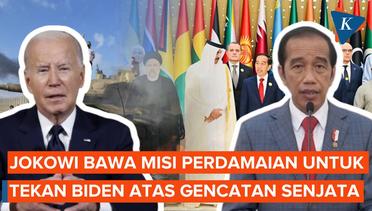 Pidato Jokowi Jelang Bertemu Biden: Sebut Israel Kejam dan Ungkap Misi di AS