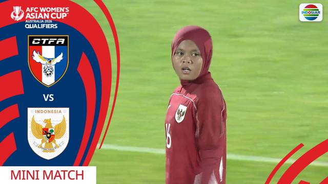 Chinese Taipei vs Indonesia - Mini Match | AFC Women's Asian Cup Australia 2026 Qualifiers