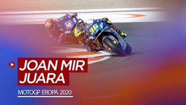 Joan Mir Juara di MotoGP Eropa 2020, Valentino Rossi Gagal Finis