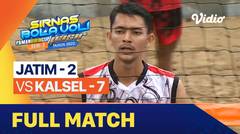 Full Match | 16 Besar - Putra:  Jatim-2 vs Kalsel-7 | Sirkuit Voli Pantai Nasional Seri III 2022