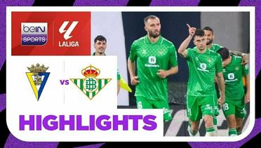 Cadiz vs Real Betis - Highlights | LaLiga Santander 2023/2024