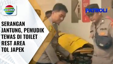 Alami Serangan Jantung, Pemudik Tewas di Toilet Rest Area Tol Jakarta-Cikampek Km 57 | Patroli
