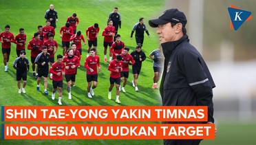 Shin Tae-yong Tak Peduli Timnas Indonesia Diremehkan, Target 16 Besar Piala Asia 2023!