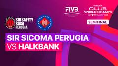 Semifinal: Sir Sicoma Perugia (ITA) vs Halkbank Spor Kulubu (TUR) - Full Match | FIVB Men's Club World Champs 2023