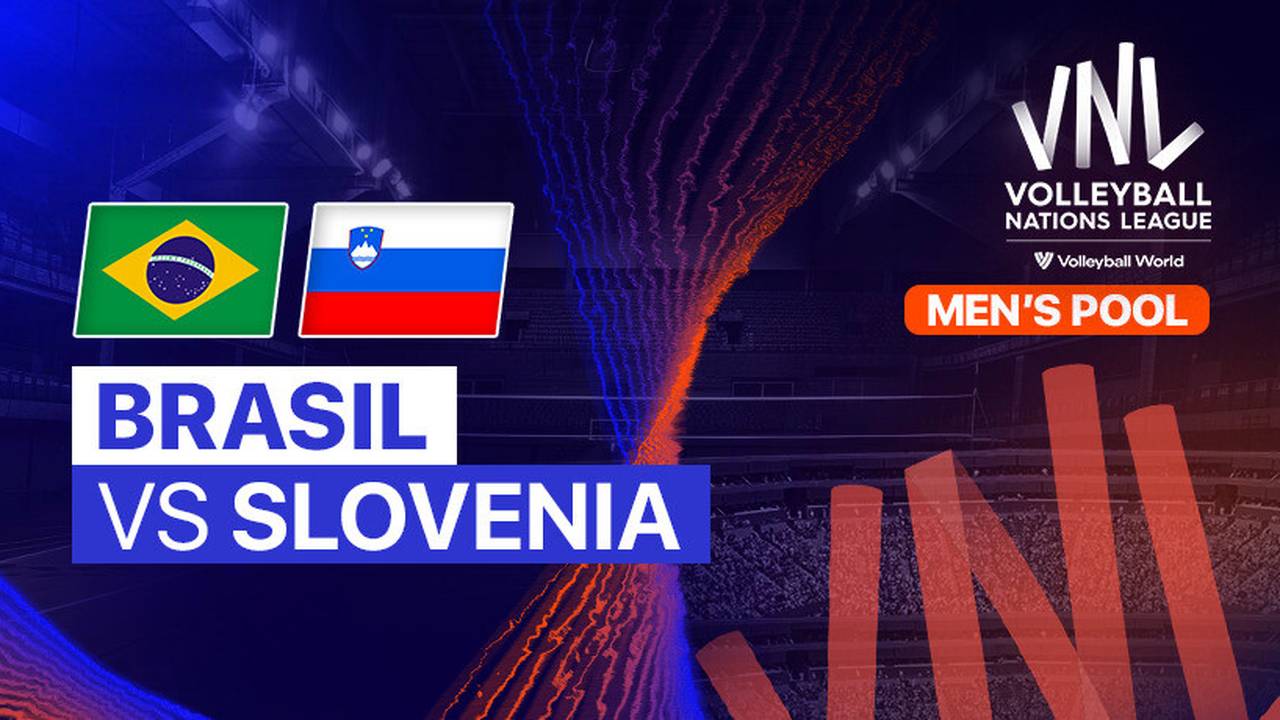 Brasil vs Slovenia Full Match Men's Volleyball Nations League 2024 Vidio