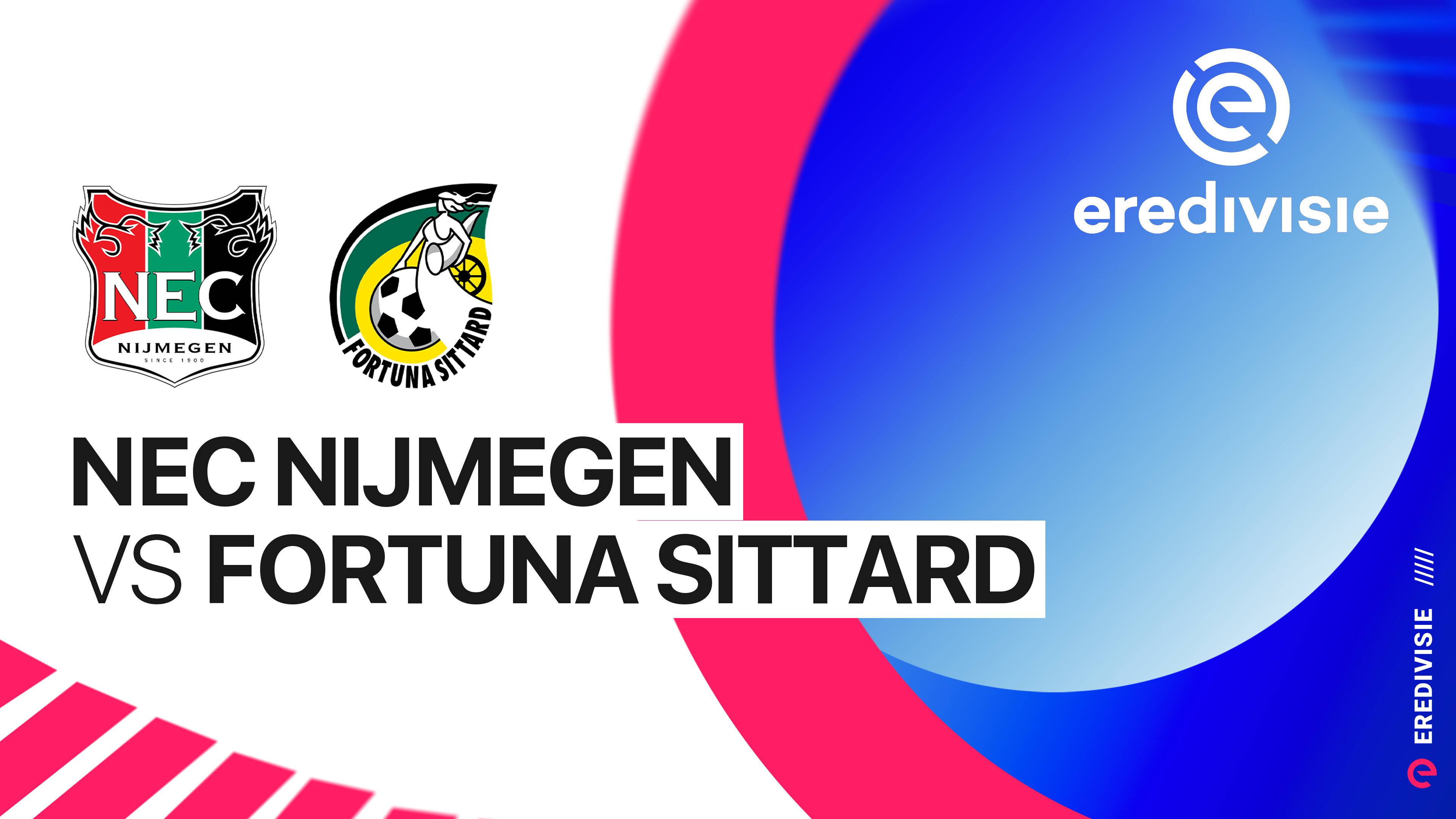 NEC Nijmegen vs Fortuna Sittard