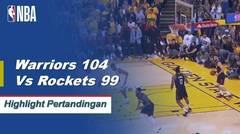 NBA | Cuplikan Hasil Pertandingan : Warriors 104 vs Rockets 99
