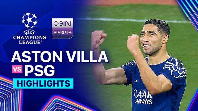 Aston Villa vs PSG - Highlights | UEFA Champions League 2024/25