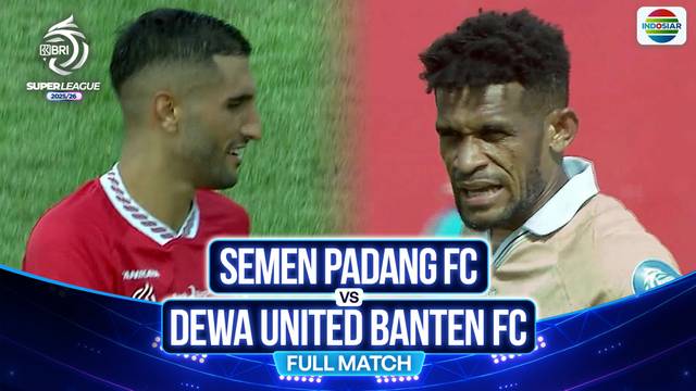 Semen Padang FC vs Dewa United Banten FC - Full Match | BRI Super League 2025/26
