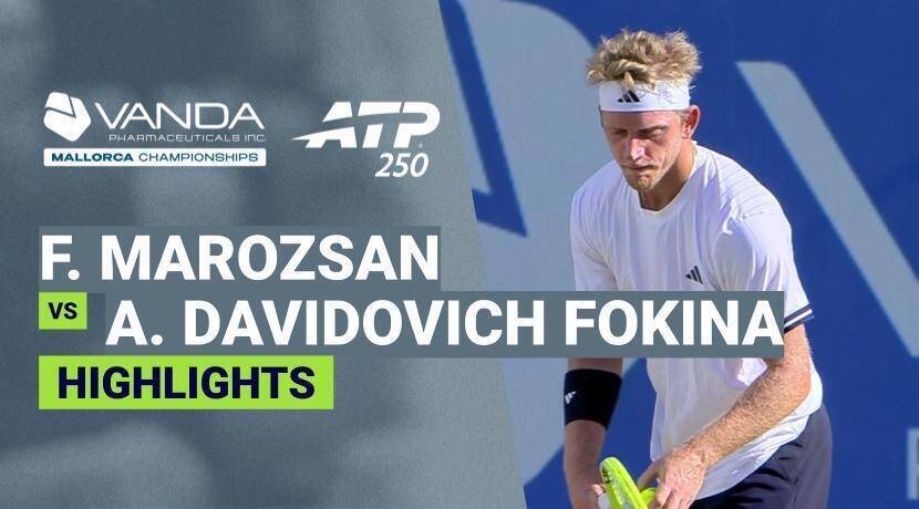 Fabian Marozsan vs Alejandro Davidovich Fokina - Semifinals | ATP 250: Vanda Pharmaceuticals Mallorca Championships 2026