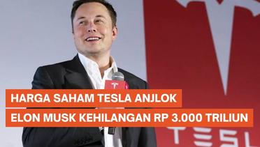 Elon Musk Jadi Orang Pertama yang Kehilangan Rp 3.000 Triliun