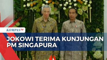 Momen Jokowi, Prabowo, PM Singapura Lee Hsien Loong dan Wakilnya Berbincang di Veranda Istana Bogor