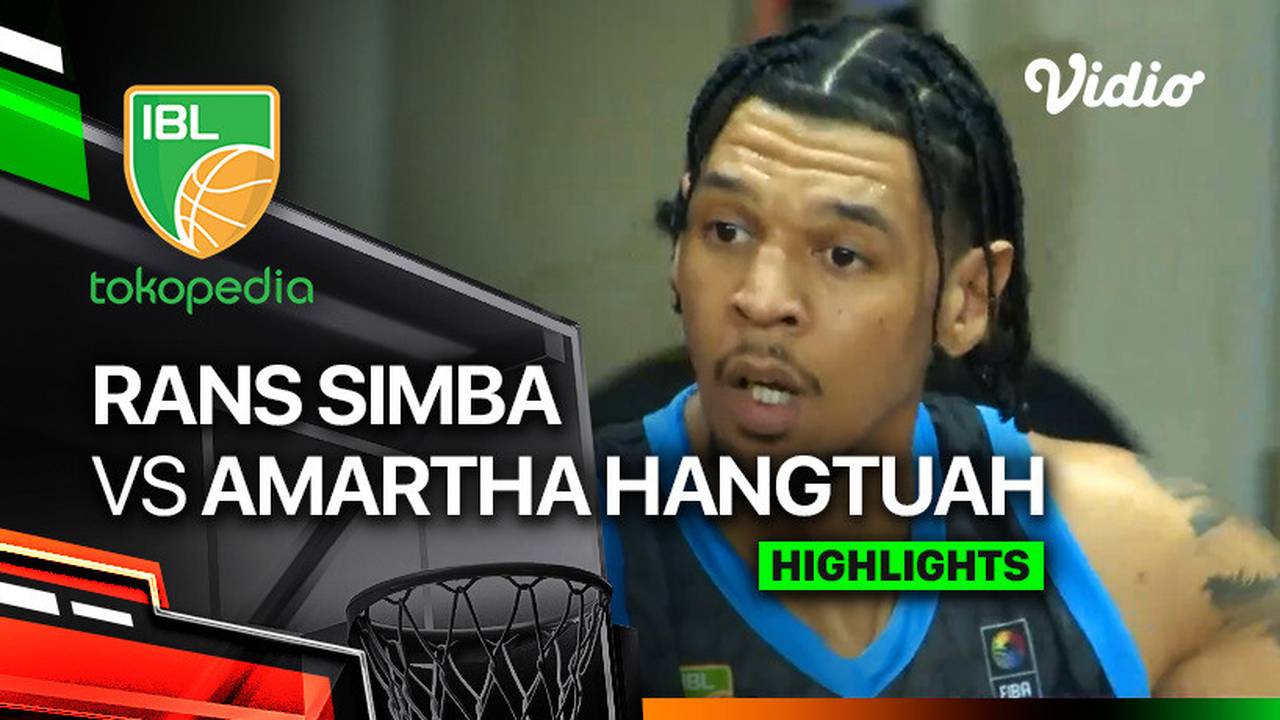 RANS Simba Bogor vs Amartha Hangtuah Jakarta - Highlights | IBL ...