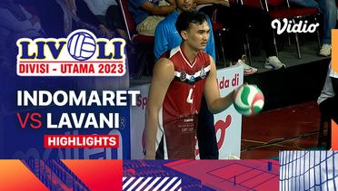 Putra: Indomaret vs Lavani - Highlights | Livoli Divisi Utama 2023
