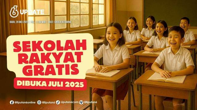 Sekolah Rakyat Gratis Dibuka Juli 2025