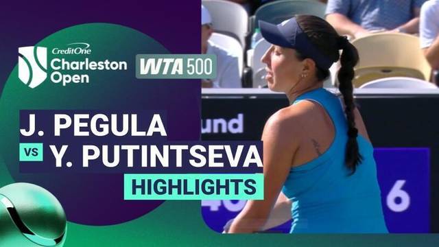 Jessica Pegula vs Yulia Putintseva - Highlight | WTA 500: Credit One Charleston Open 2026