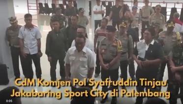 Cdm Indonesia Asian Games 2018 Tinjau Atlet di Jakabaring