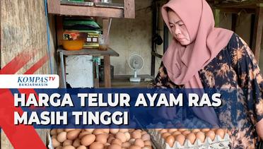 Harga Telur Ayam di Pasar Sentra Antasari Masih Tinggi, Omzet Pedagang Turun