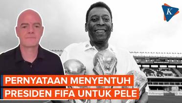 Pele Meninggal, Presiden FIFA Beri Pernyataan Menyentuh