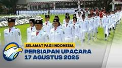 Latihan Tim Pengebar Bendera Indonesia di Lapangan Wiladatika [Selamat Pagi Indonesia]