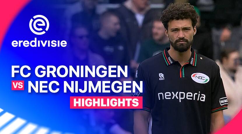 FC Groningen vs NEC Nijmegen
