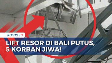 Insiden Maut Lift Ayuterra Resort Bali yang Ciptakan 5 Korban Jiwa, Polisi Periksa 11 Saksi!