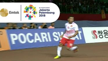 Goal Alberto Goncalves - Sepak Bola Putra Laos (0) vs (1) Indonesia  | Asian Games 2018