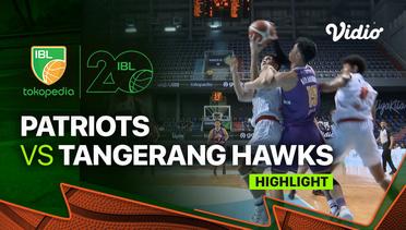 Highlights | INA Patriots vs Tangerang Hawks Basketball | IBL Tokopedia 2023