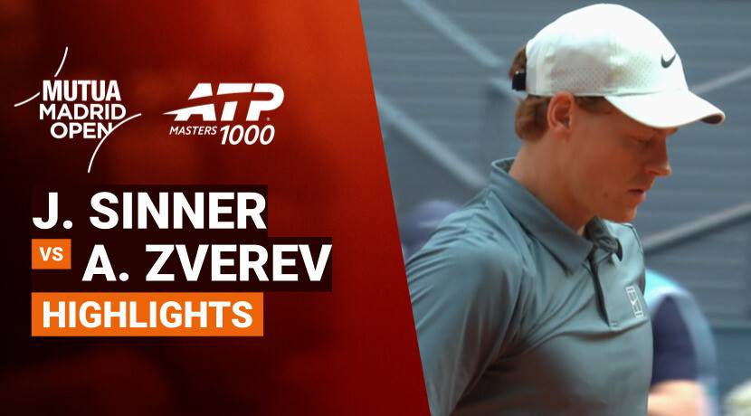 Jannik Sinner vs Alexander Zverev - Finals | ATP 1000: Mutua Madrid Open 2026