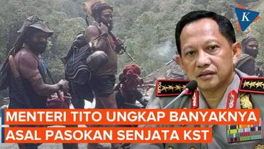 Tito Karnavian Ungkap Asal Pasokan Senjata KST di Papua
