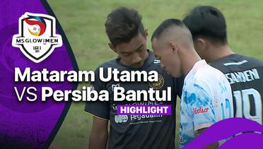 Highlight - Mataram Utama 0 vs 0 Persiba Bantul | Liga 3 2021/2022