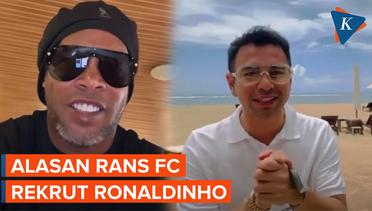 RANS Cilegon FC Resmi Datangkan Ronaldinho ke Indonesia