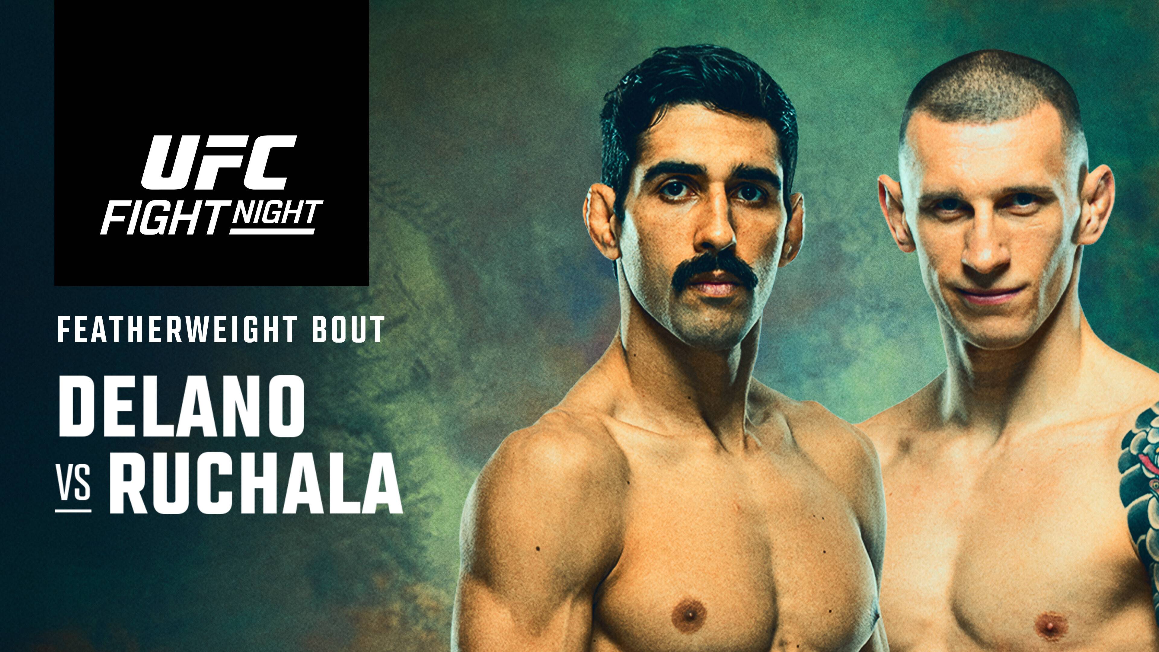 Jose Delano vs Robert Ruchala - Featherweight | UFC Fight Night