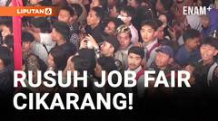 Job Fair Cikarang Rusuh, Pencari Kerja Pingsan!