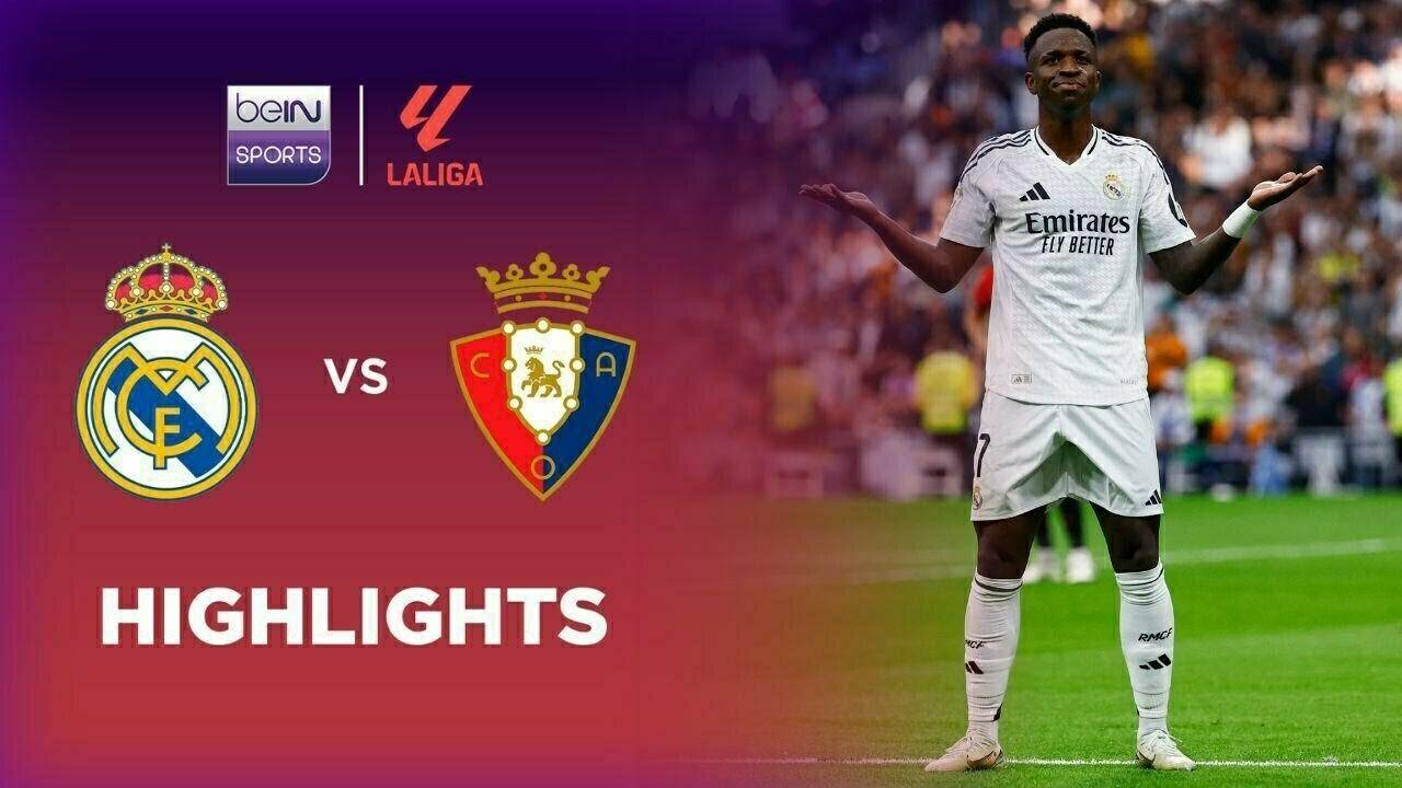 Real Madrid vs Osasuna - Highlights | LaLiga 2024/25