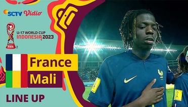 Match Line Up: France vs Mali | FIFA U-17 World Cup Indonesia 2023