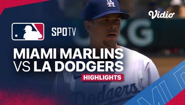 Miami Marlins vs Los Angeles Dodgers - Highlights  | MLB 2024