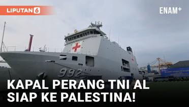 Baznas Kirim Bantuan Kemanusiaan untuk Palestina Pakai Kapal Perang TNI AL
