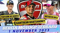Martin Bakal Ganti Bastianini di 2024? Marini Tertarik ke Honda Repsol Aleix Betah ke Bali Terus