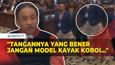 Momen Hakim MK Tegur Ahli Prabowo-Gibran saat Hendak Disumpah di Sidang Sengketa Pilpres