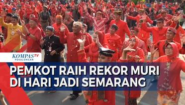 Hari Jadi Kota Semarang ke-476: Ribuan Penari dan Nasi Glewo Meriahkan Pencapaian Pelayanan Terbaik