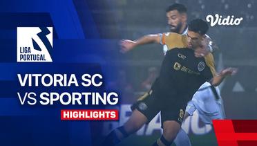 Vitoria SC vs Sporting - Highlights | Liga Portugal 2023/24