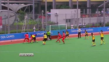 Hockey men Half-time Highlight Gold Medal Match 1st v 2nd (Day 8) | 28th SEA Games Singapore 2015