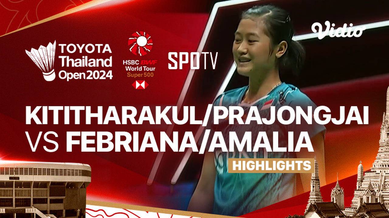 Jongkolphan Kititharakul/Rawinda Prajongjai (THA) vs Febriana Dwipuji