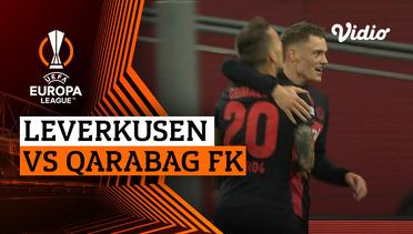 Leverkusen vs Qarabag FK - Mini Match | UEFA Europa League 2023/24