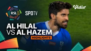 Al Hilal vs Al Hazem - Highlights | ROSHN Saudi League 2023/24
