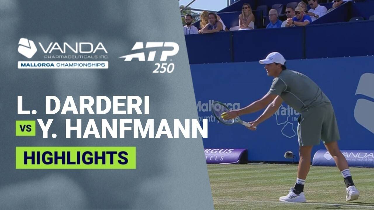 Luciano Darderi vs Yannick Hanfmann - Round 2 | ATP 250: Vanda Pharmaceuticals Mallorca Championships 2026